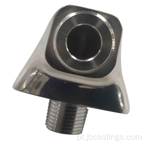 SS 304 cotovelado conector L Suporte do tipo